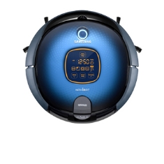 Aspirador Robot Samsung Pantalla Tactil Sin Bolsa Azul Espejo